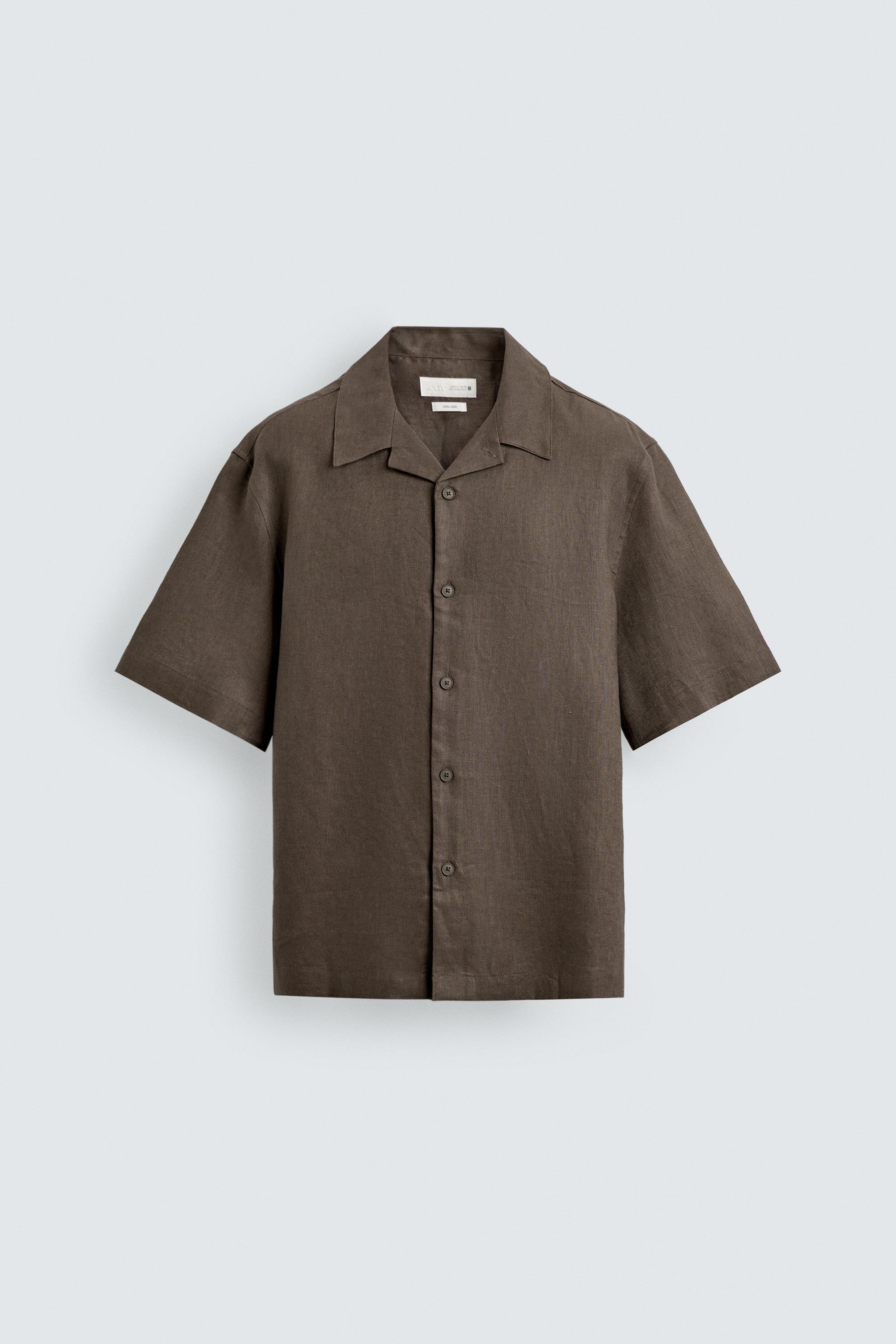 100% LINEN RELAXED FIT SHIRT